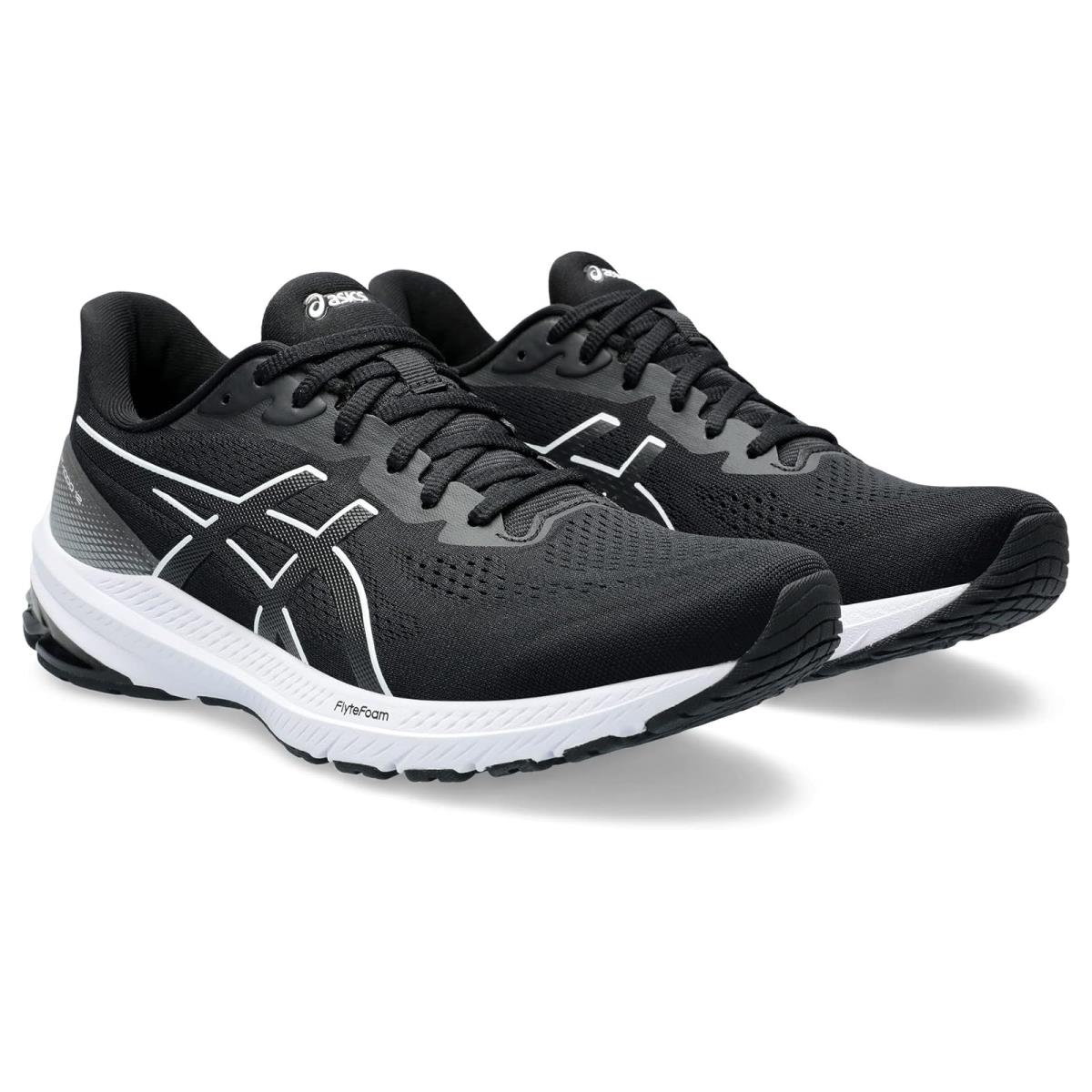 Man`s Sneakers Athletic Shoes Asics GT-1000 12 Black/White