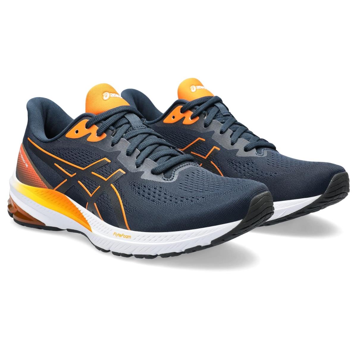 Man`s Sneakers Athletic Shoes Asics GT-1000 12 French Blue/Bright Orange