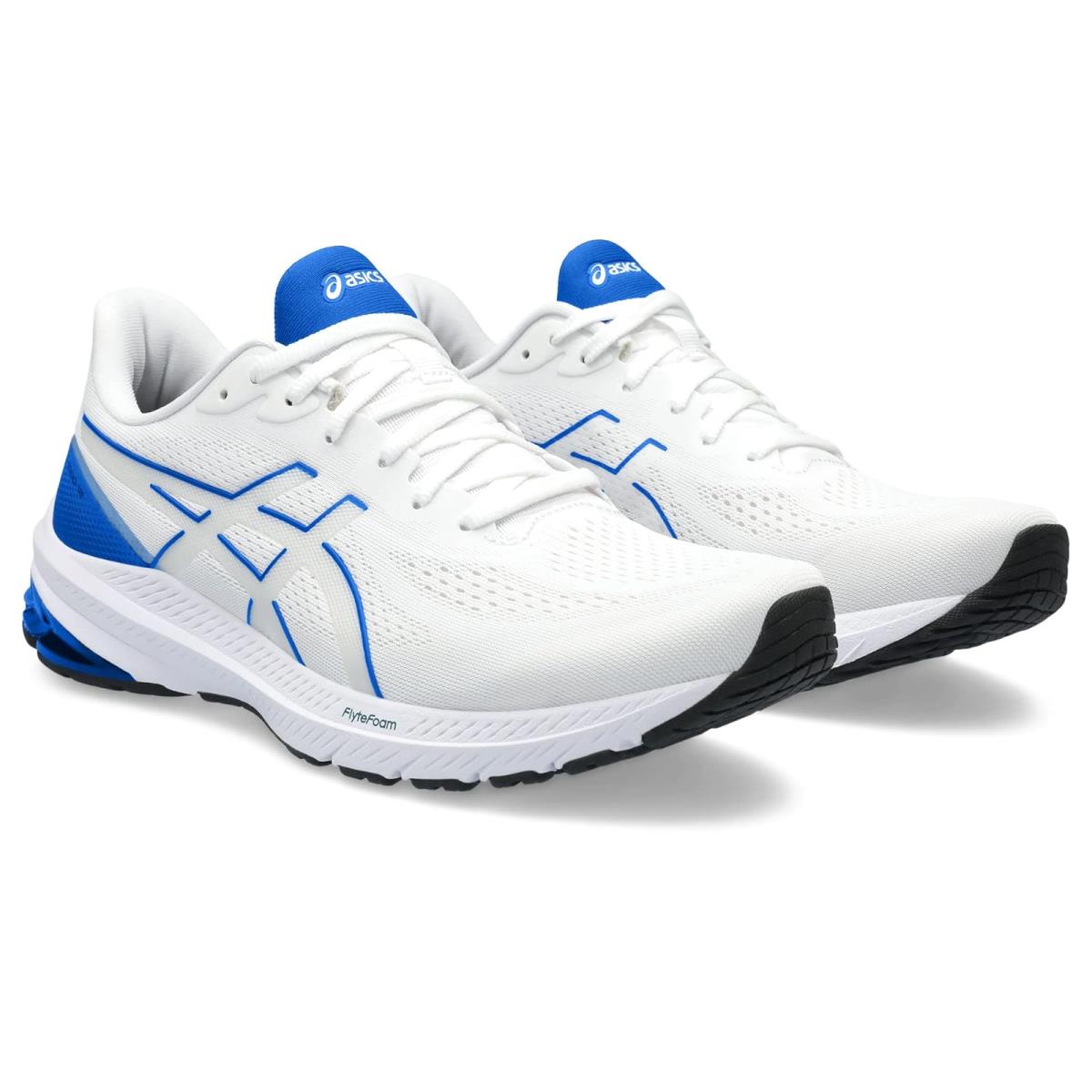Man`s Sneakers Athletic Shoes Asics GT-1000 12 White/Illusion Blue