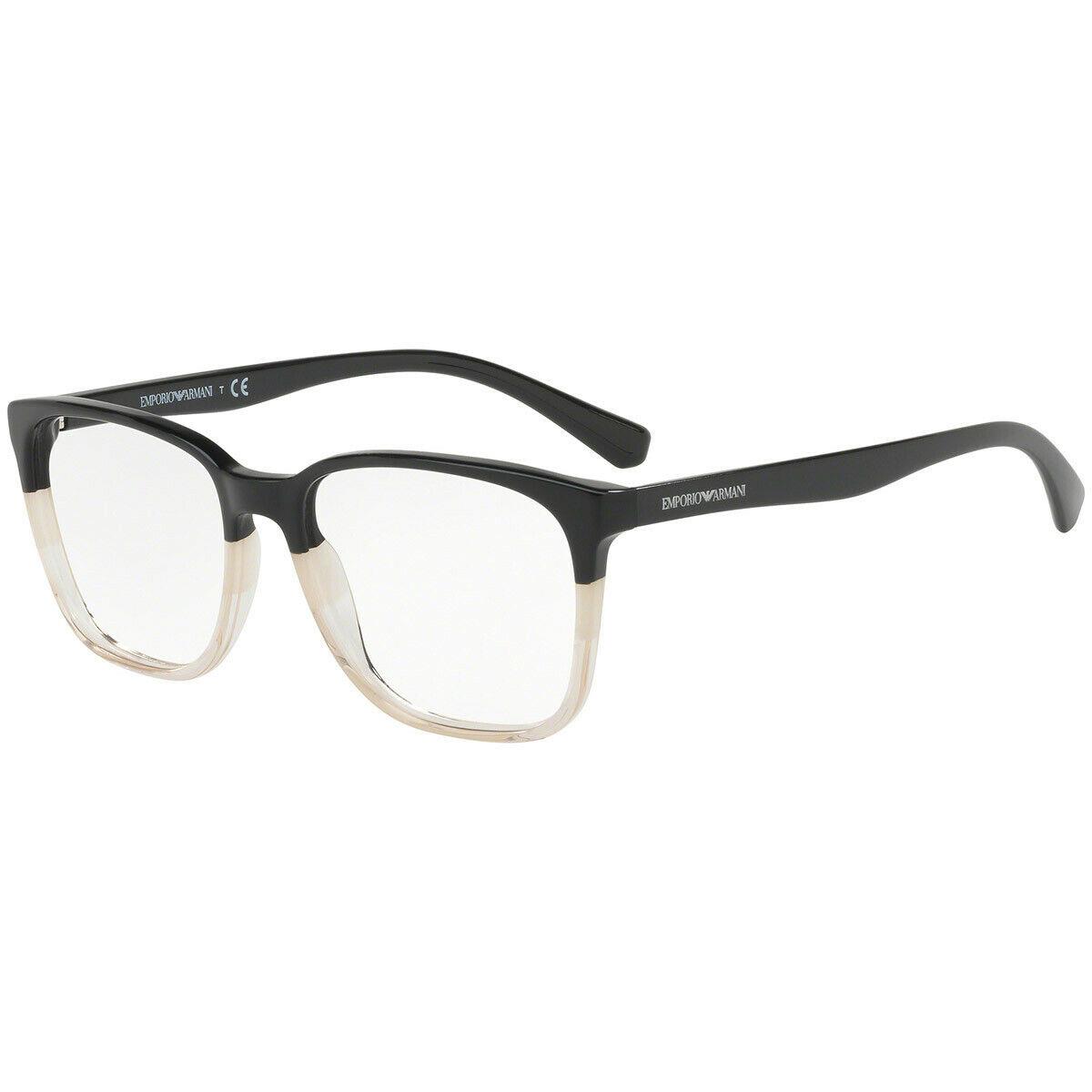 Emporio Armani Eyeglasses EA 3127 5630 Sand Brown W/ Demo Lens 53 MM