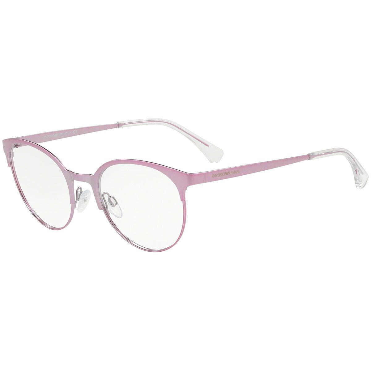 Emporio Armani Eyeglasses EA 1080 3243 Metallized Pink W/ Demo Lens 52 MM