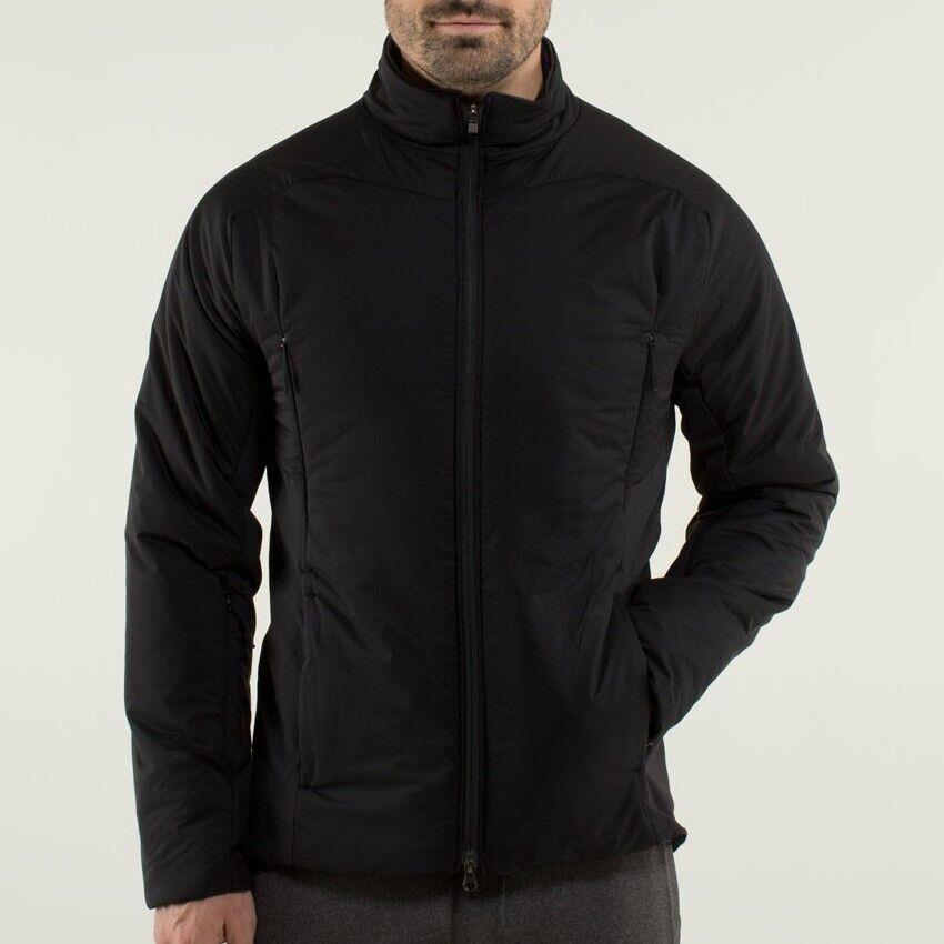 Lululemon Men`s Medium El Primo Lightweight Thermal Jacket Black