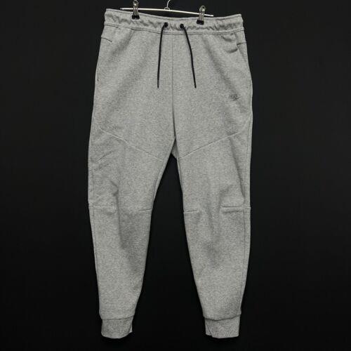 Nike Revival Tech Fleece Jogger Men` Size L Large Fleece Sweatpant Gray 162-010
