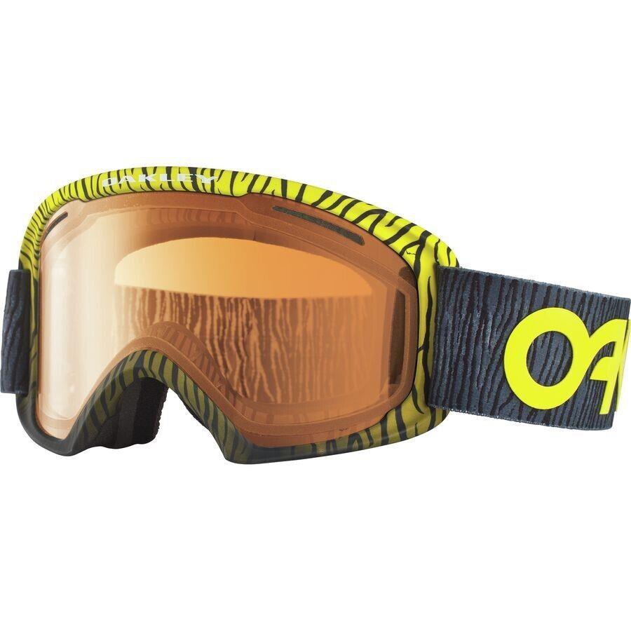 Mens Oakley 02XL Factory Pilot Snowboard Goggles Snow Bengal Yellow
