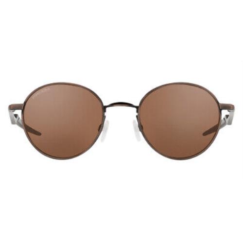 Oakley Terrigal OO4146 Sunglasses Satin Toast Prizm Tungsten 51mm - Frame: , Lens: