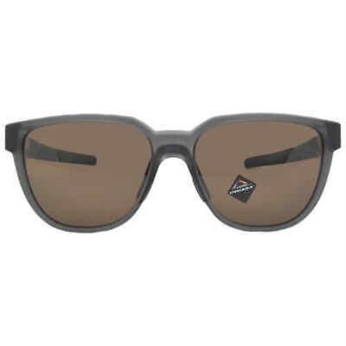 Oakley Actuator Prizm Tungsten Rectangular Men`s Sunglasses OO9250 925003 57 - Frame: Grey, Lens: Brown