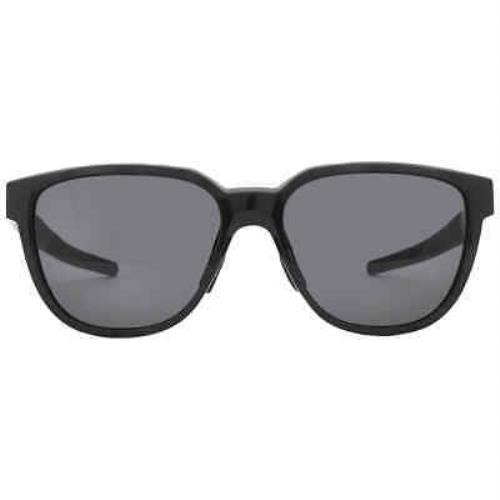 Oakley Actuator Prizm Gray Rectangular Men`s Sunglasses OO9250 925001 57 - Frame: Black, Lens: Grey