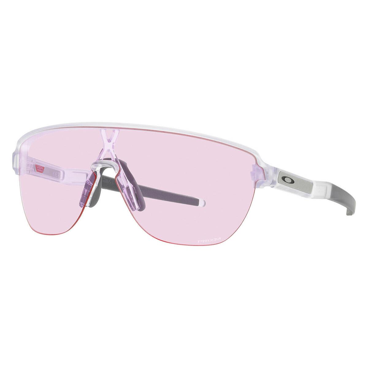 Oakley Corridor OO9248 Sunglasses Men Matte Clear / Prizm Low Light - Frame: , Lens: