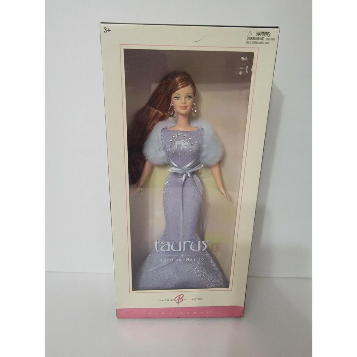 2004 Barbie Zodiac Taurus Pink Label Collector