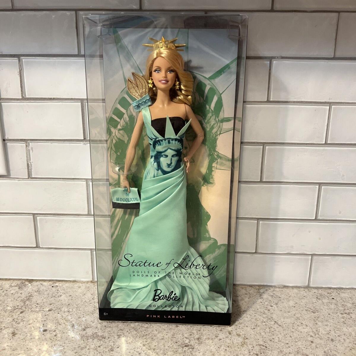 Statue of Liberty Barbie Doll Landmark Dolls of The World Barbie Collector