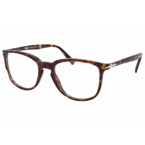 Persol PO3240-V 24 Men`s Eyeglasses Havana Full Rim Square Optical Frame 52mm