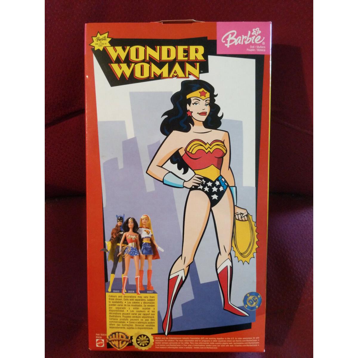 2003 Mattel Barbie Wonder Woman B5836