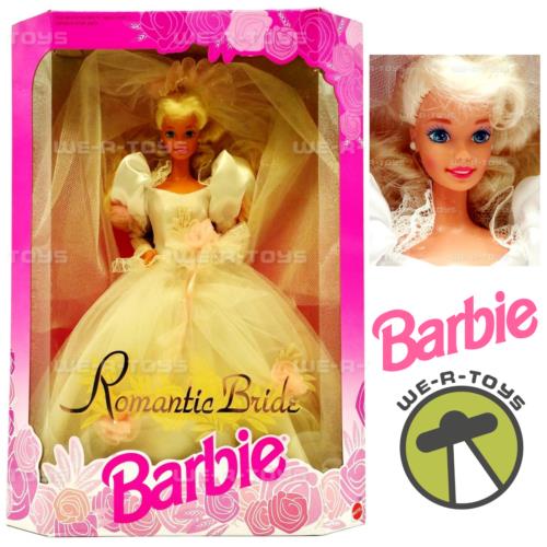 Romantic Bride Barbie Doll 1992 Mattel No. 1861
