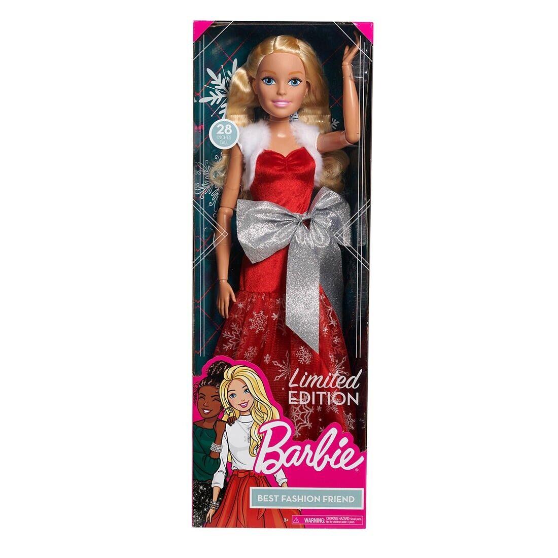 Barbie 28 Best Fashion Friend Holiday Doll Princess My Size Barbie Doll Blonde