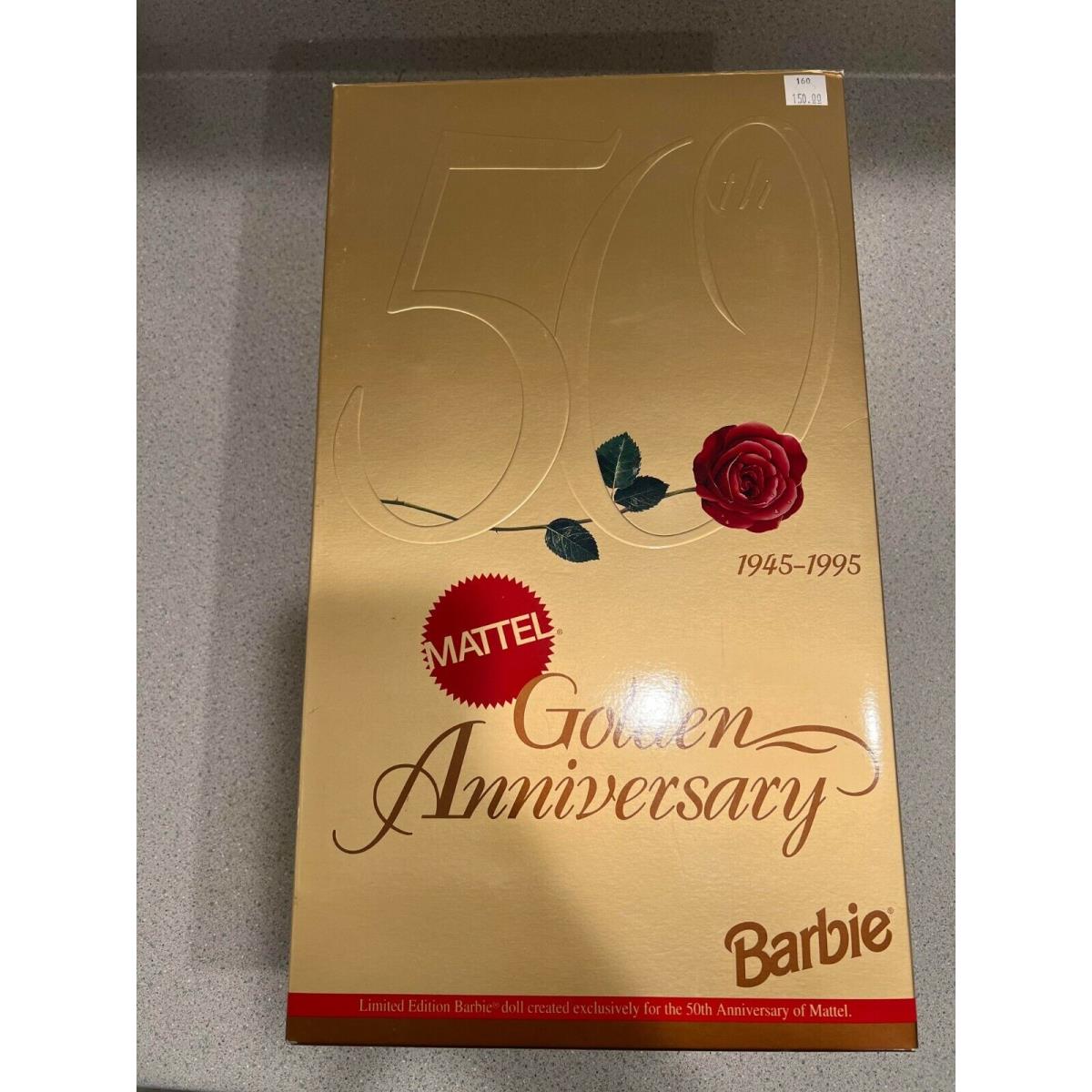 Barbie 50 Year Golden Anniversary 1995 Limited Edition Doll