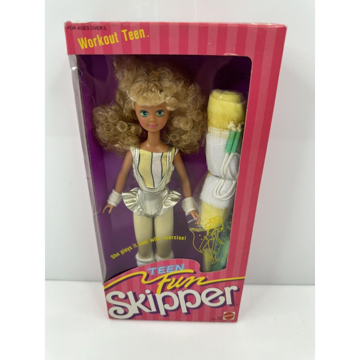 Vintage 1987 Barbie Teen Fun Skipper Doll 5889