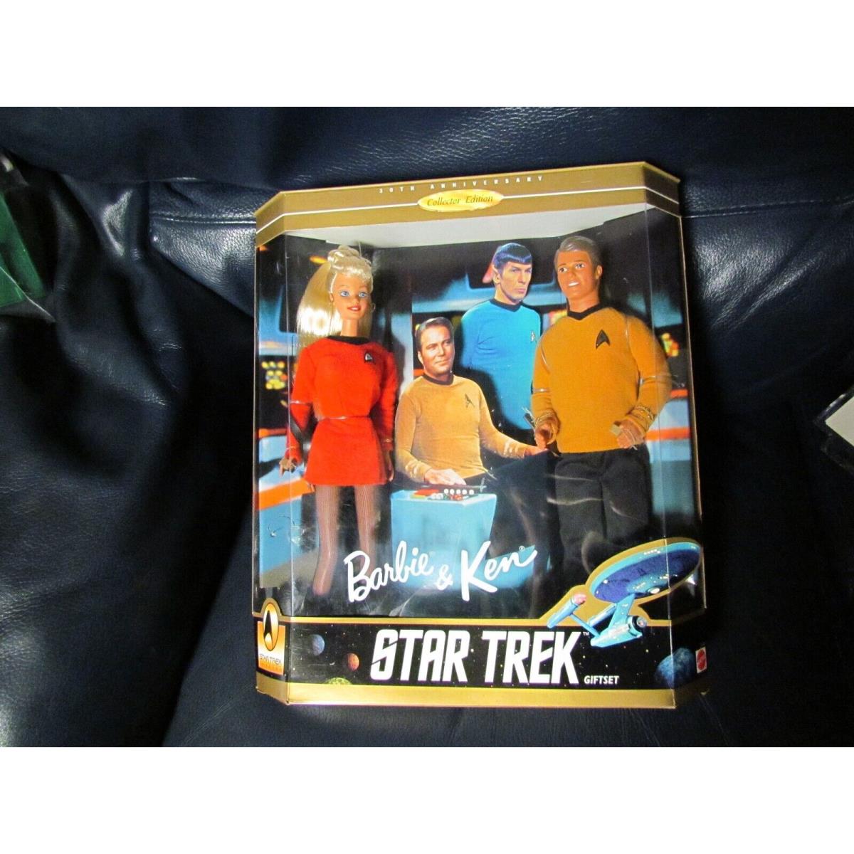 Barbie Ken Star Trek Gift Set 30th Anniversary Collector Edition 1996