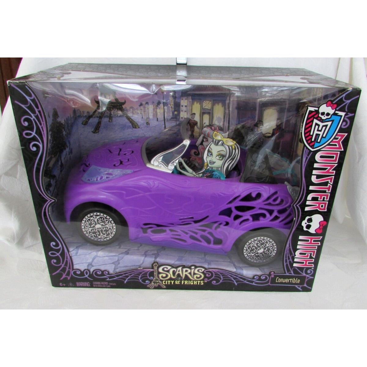 Monster High Doll Car Convertible Scaris City of Frights Package 2012