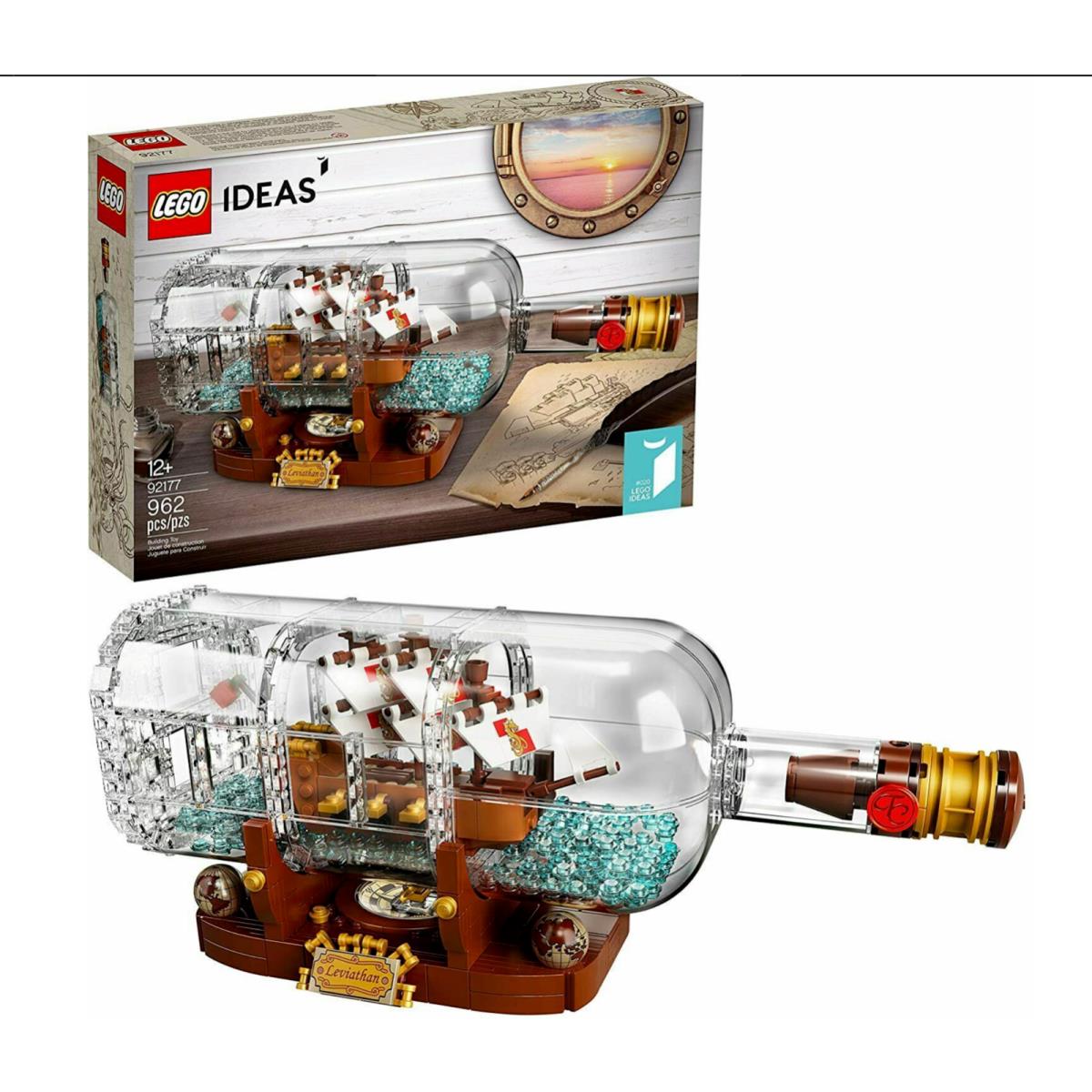 Lego Ideas Ship in a Bottle 92177 Retired Gift Set