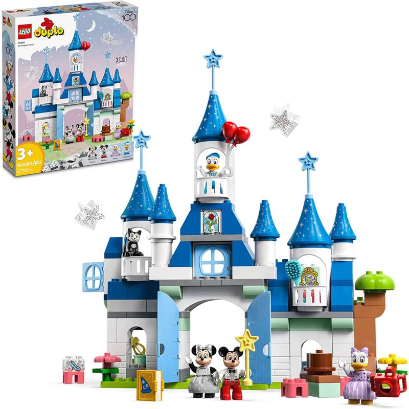 Lego Duplo Disney 3in1 Magic Castle 10998 Building Set Disney 100 Adventure Toy