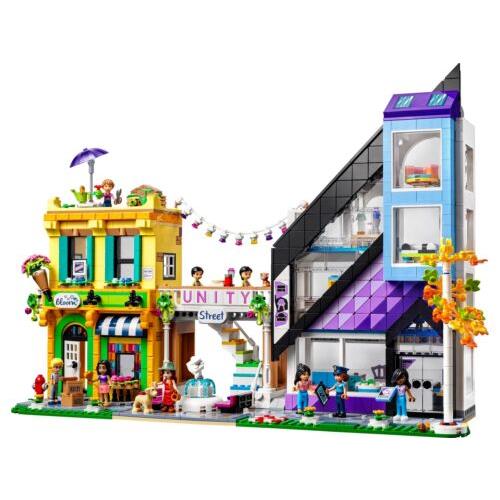 Lego Friends Downtown Flower and Design Stores 41732 Building Toy