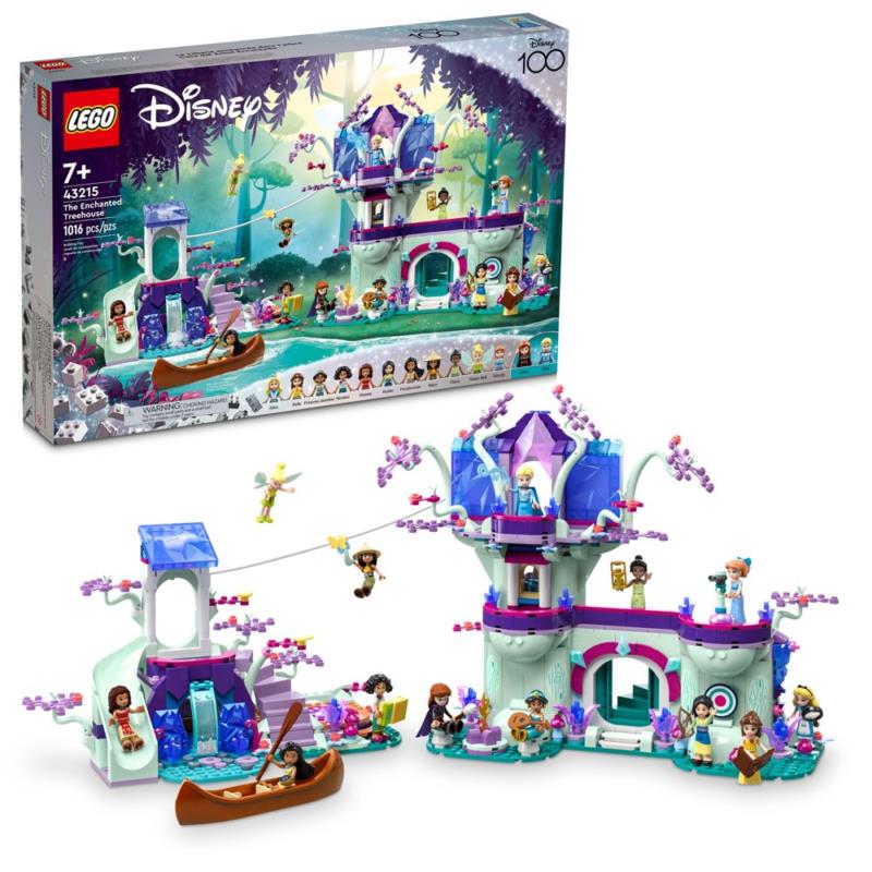 Lego Disney The Enchanted Treehouse 43215 Building Toy Fun Disney 100 Set
