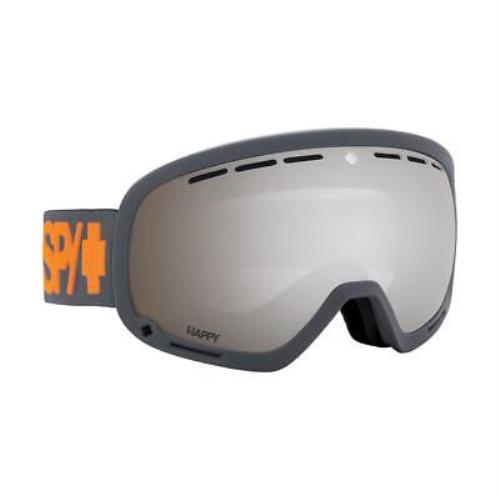 Spy Optic Marshall 2022 Goggles Matte Gray Happy ML Rose W/silver Spectra Mirror