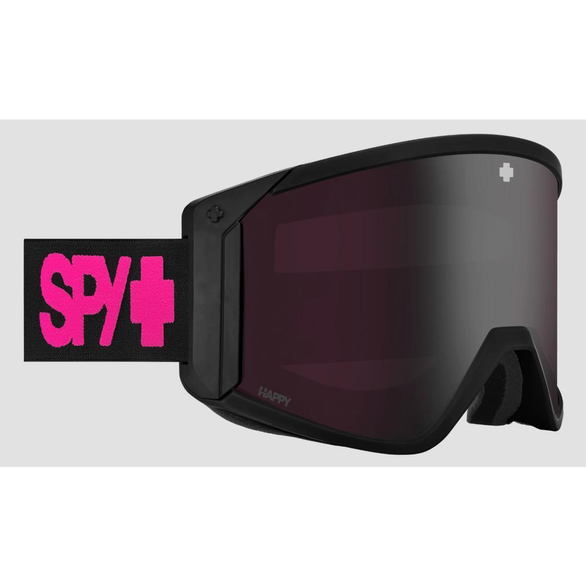 Spy Optic Raider Goggles Neon Pink + Happy ML Rose w/ Black Spectra Mirror