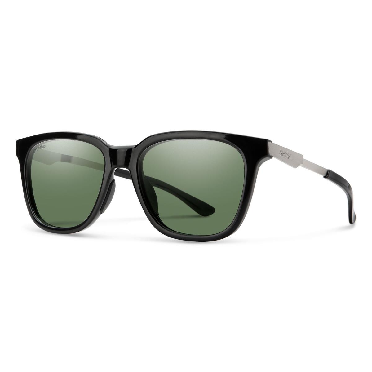 Smith Optics Roam Sunglasses Black Frame w/ Chromapop Polarized Gray Green Lens