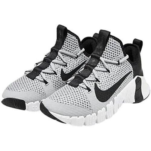 Nike Free Metcon 3 CJ0861-090 Men`s Wolf Gray/black/white Training Shoes AZ1 - Wolf Gray/Black/White