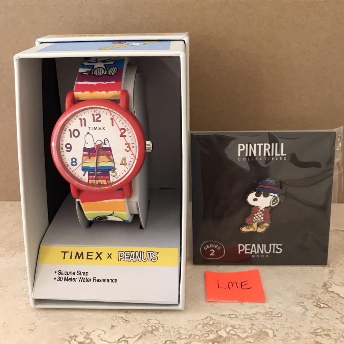 Timex X Peanuts Unisex Weekender Watch Snoopy On Doghouse Pintrill Snoopy P