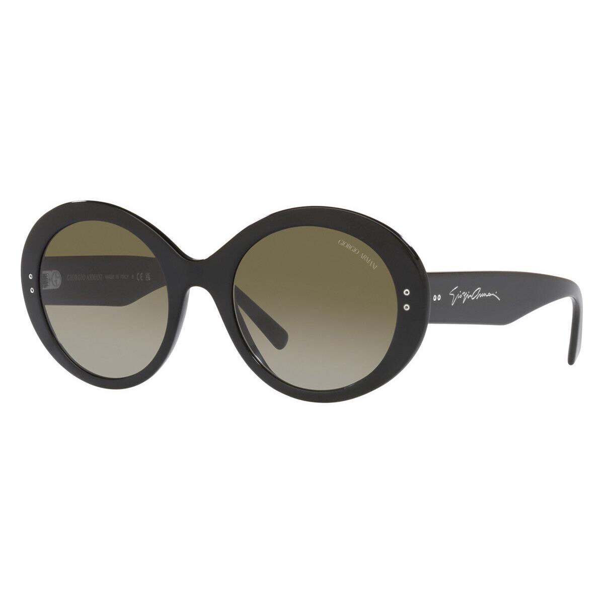 Giorgio Armani AR8174 Sunglasses Black Green Gradient 53mm