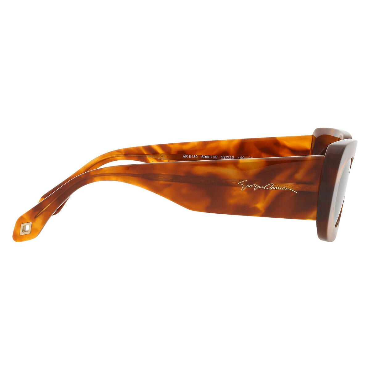 Giorgio Armani sunglasses  - Red Havana / Brown Frame, Brown Lens 2