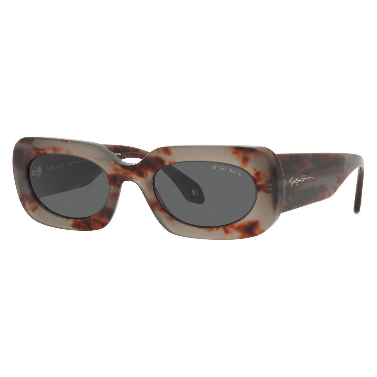 Giorgio Armani AR8182 Sunglasses Gray Havana Dark Gray 52mm