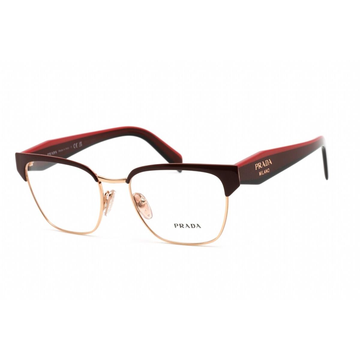 Prada 0PR 65YV-16A1O1 Red/rose Gold Eyeglasses