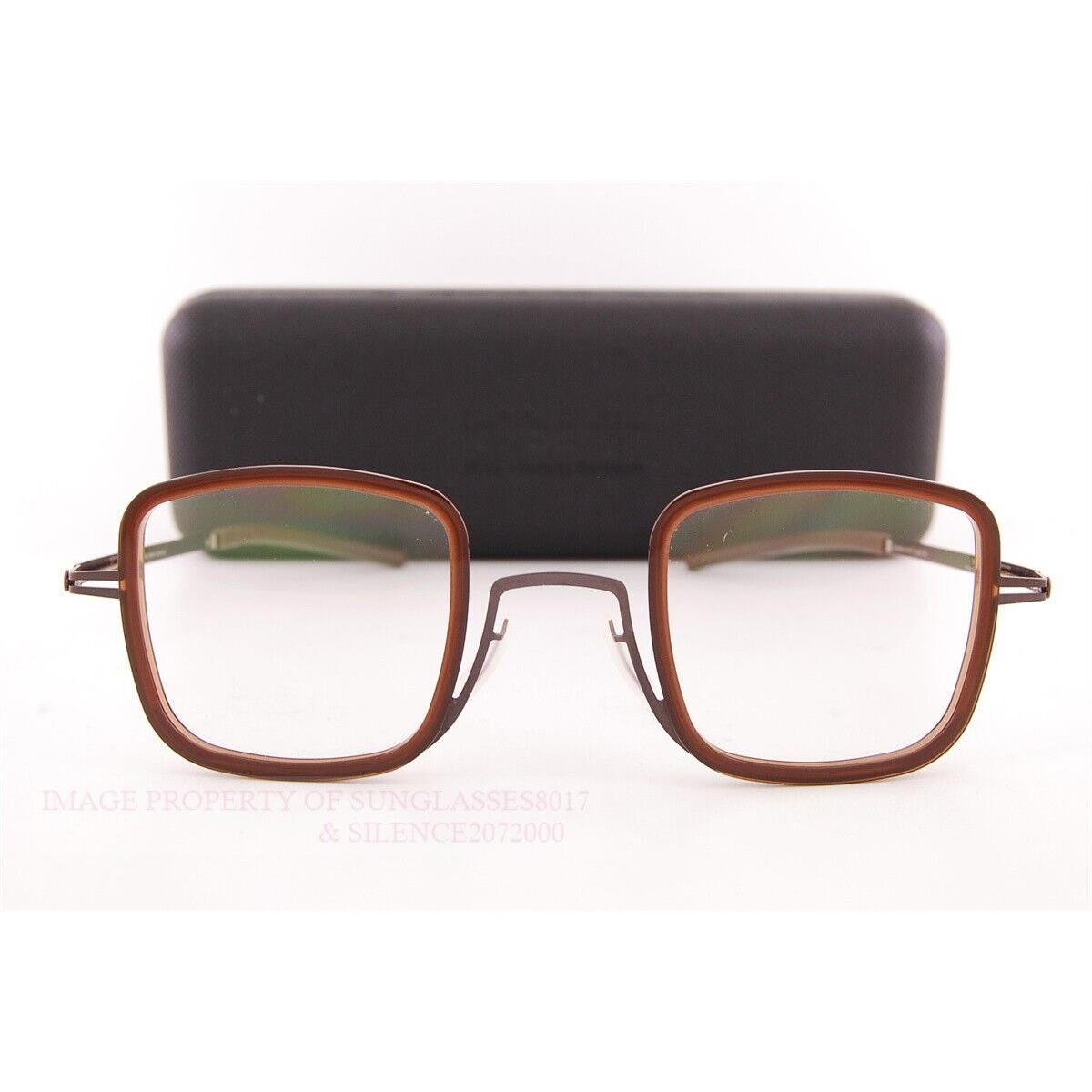 ic Berlin Eyeglass Frames Doyoon Teak-mahagony-nought For Men Women