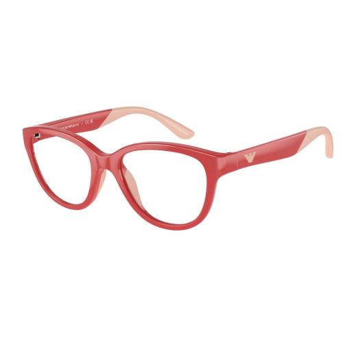 Armani Exchange Kids Eyeglasses EK 3002 5380 Coral Optical Frame 47-16-125