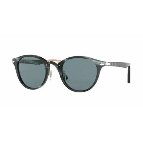 Persol 0PO3108S 111456 Horn Black/blue Sunglasses