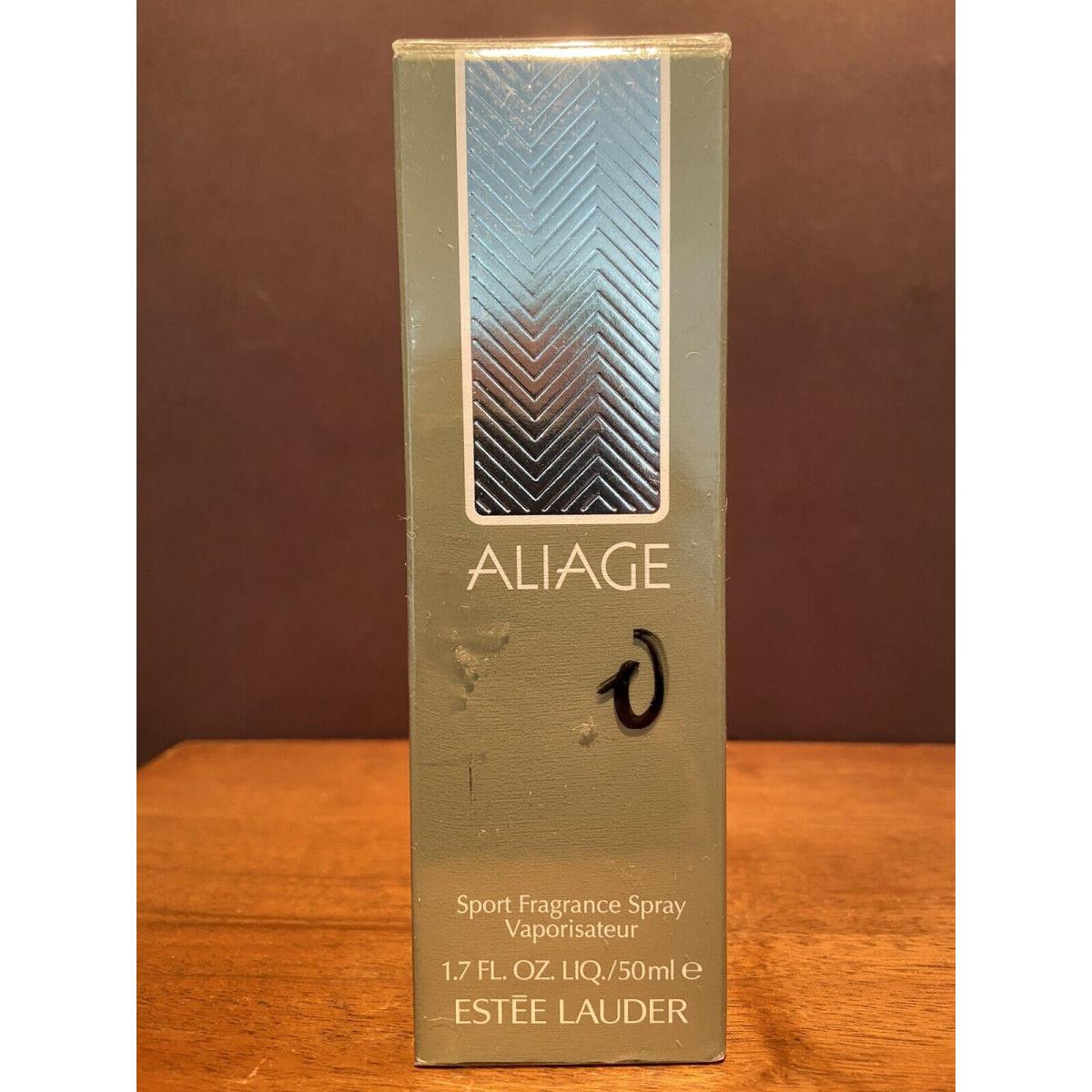 Aliage by Estee Lauder 1.7 oz / 50 ml Sport Fragrance Spray Box Rare