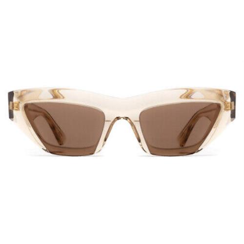 Bottega Veneta BV1219S Sunglasses Brown Cat Eye 53mm