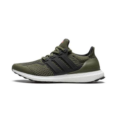 Adidas Ultraboost 5.0 Dna Shoes Men`s Green Size 8 GZ0442 - Focus Olive/Carbon/Turbo