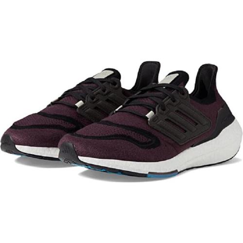 Adidas Men`s Ultraboost 22 US 14 M Shadow Maroon Mesh Synthetic Sneakers Shoes - Red