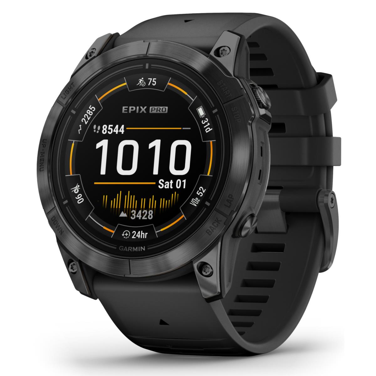 Garmin Epix Pro Gen 2 51 mm High Performance Gps Amoled Smartwatch Black - Black