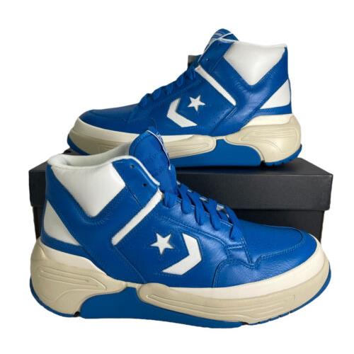 Converse Weapon CX Mid Basketball Shoes Men s Sneakers 172354C Blue Size 8.5