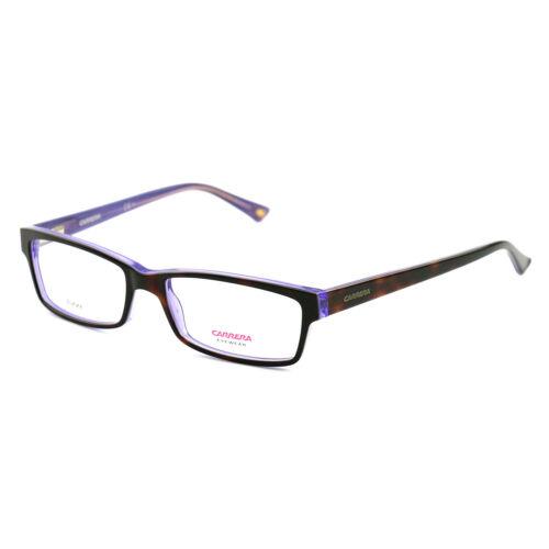 Carrera Women Eyeglasses Frames CA 6171 0HCW Havana Violet 52 16 135 Rectangle