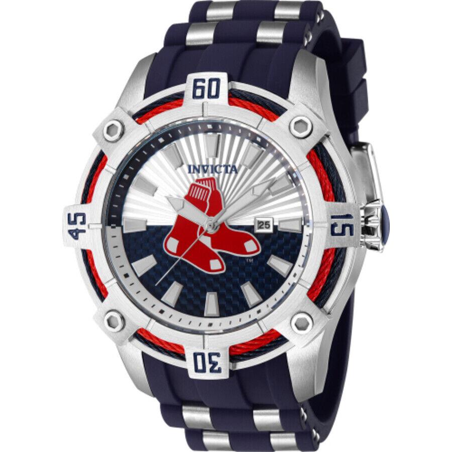 Invicta Mlb Boston Red Sox Quartz Men`s Watch 43262