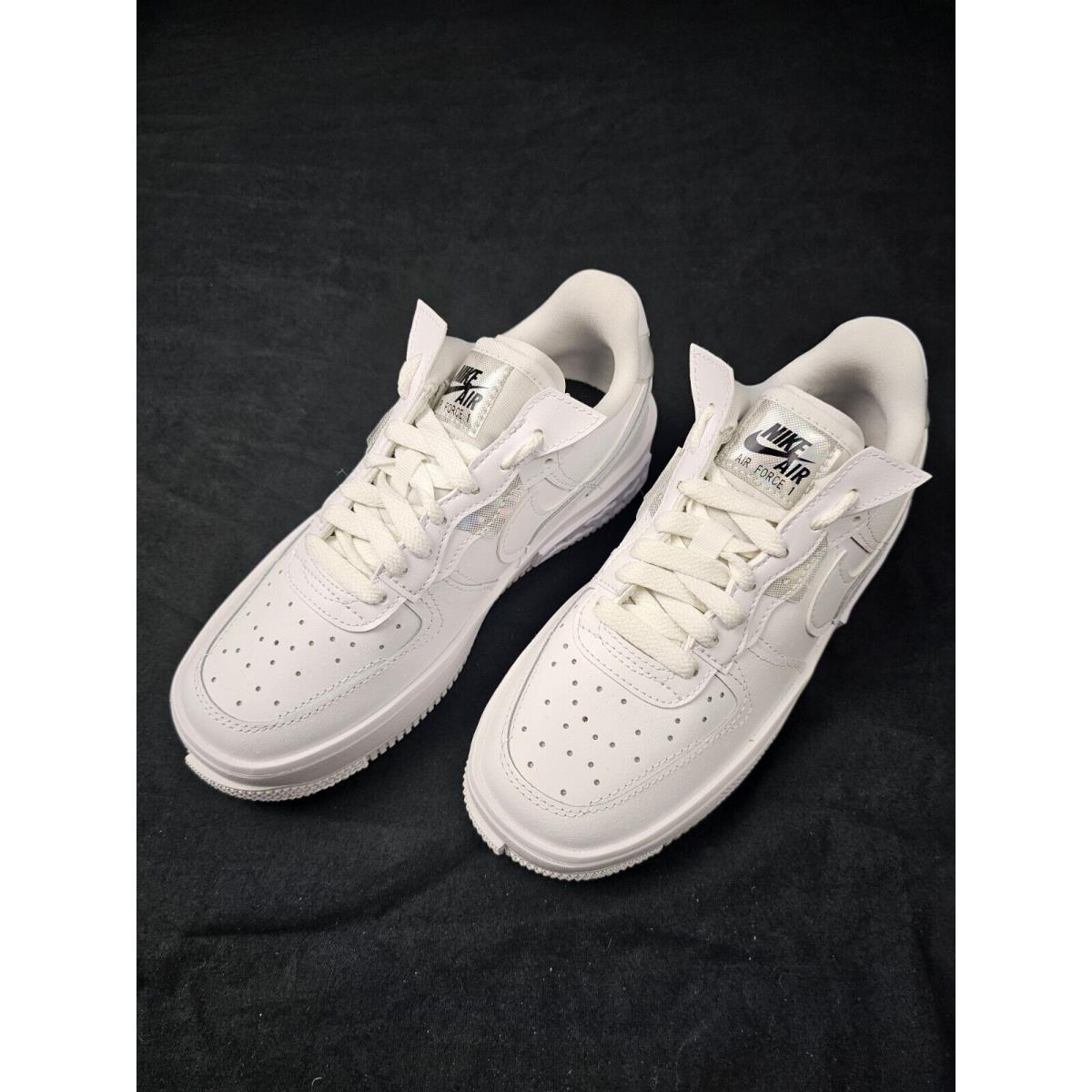 Women`s Nike Air Force 1 White Fontanka Iridescent - Size 6 - White