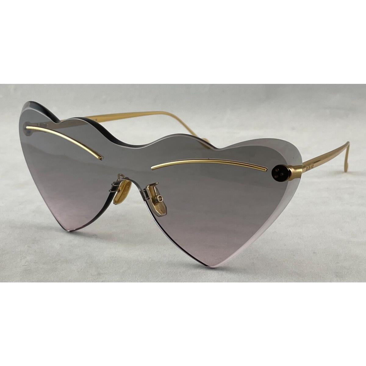 Loewe LW40087U 30B Heart-shaped Sunglasses Shiny Endura 150-0-140