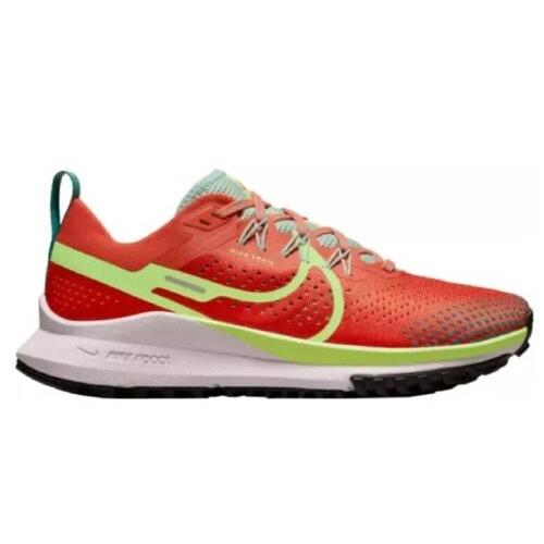Wmn`s Choose SZ Nike React Pegasus Trail 4 Trail Running Shoes Orange
