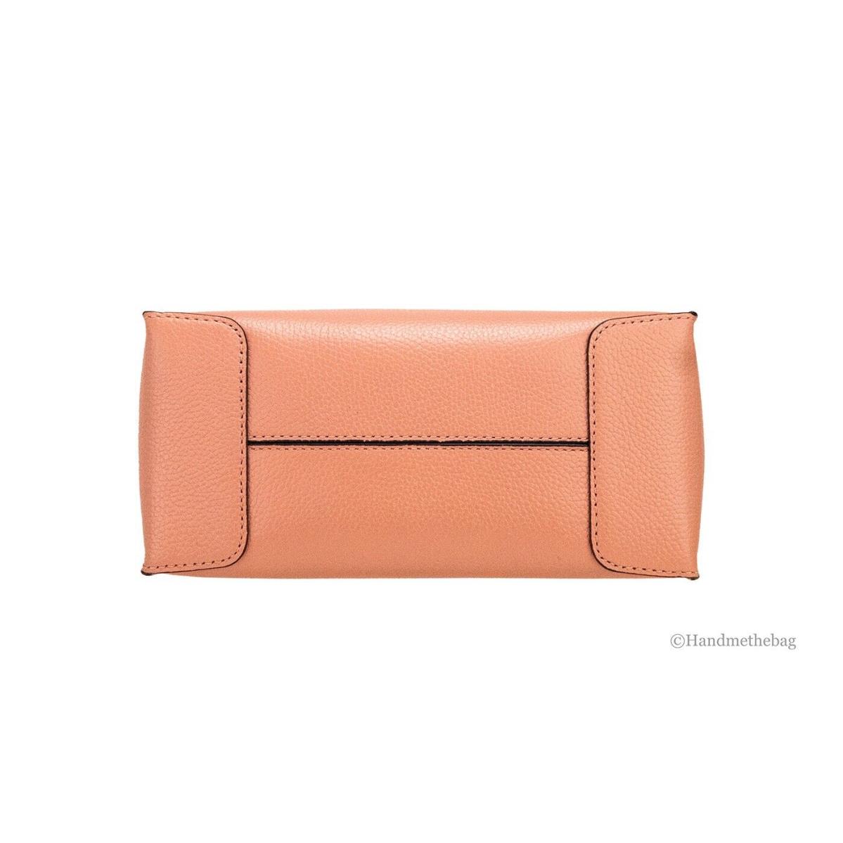 Michael Kors Mercer Medium Sherbet Pebble Leather Messenger Crossbody